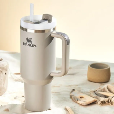 Original Stanley Insulated Tumbler With Straw - Gray